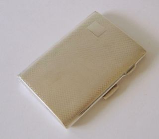 A Vintage Sterling Silver Small Cigarette Case Birmingham 1926 W Wilkinson Ltd 2