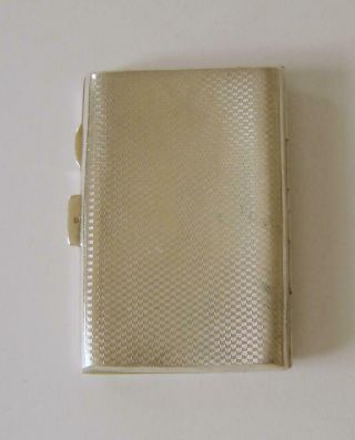 A Vintage Sterling Silver Small Cigarette Case Birmingham 1926 W Wilkinson Ltd 3