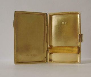 A Vintage Sterling Silver Small Cigarette Case Birmingham 1926 W Wilkinson Ltd 5