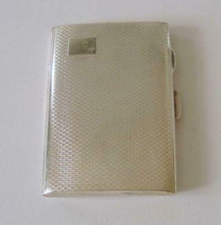A Vintage Sterling Silver Small Cigarette Case Birmingham 1926 W Wilkinson Ltd 7