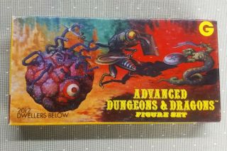 Advanced Dungeons & Dragons Vintage Grenadier Figure Set Dwellers Below 1981