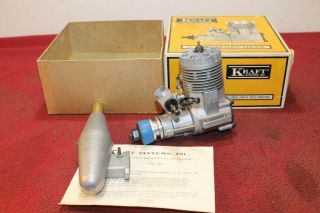 Vintage Kraft 61,  Muffler R/c Radio Control Model Airplane Engine.  61 10cc