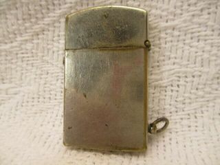 Vintage Kraemer Cigarette Lighter Tobacco Patd.  1910 Us Wwi Trench Push Button
