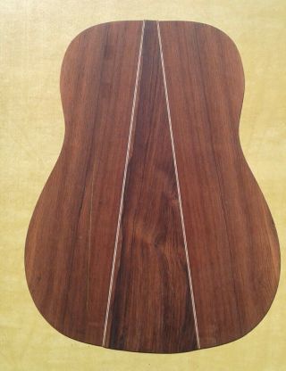 Vintage Nos Martin D - 35 35s Guitar Factory Brazilian Rosewood Back Luthier Part