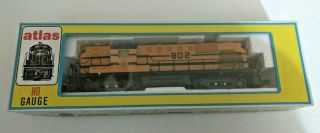 Ho Scale Atlas Maine Central Rs - 11 Diesel Locomotive No 802 Vintage Rare