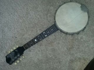 Vintage 22 " 8 String Banjo / Ukulele / Mandolin