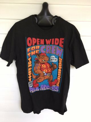 Vintage Tom Petty & The Heart Breakers 91/92 Great Wide Open Tour Shirt Xl