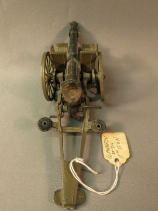 Rare Warren Lines Cannon and Ammo Limber with fold down shell storage 3