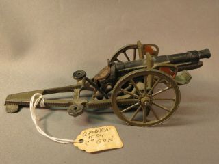 Rare Warren Lines Cannon and Ammo Limber with fold down shell storage 4