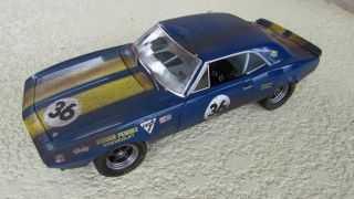 1:18 Gmp 1967 Penske Sunoco Camaro 36 Mark Donohue Trans Am Rare Dirty Version