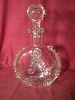 Vintage Remy Martin Louis Xiii Cognac Baccarat Crystal Glass Decanter