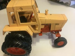 Vintage Ertl 1/16 Scale Yellow Case 1070 Agri King Tractor With Cab - Rare