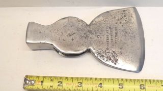 Vintage Axe Head Amoskeag Ax Co No.  2 Carpenter 