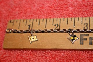 I Love You in Nautical Flags Maritime Signal Flags Charms on Sterling Bracelet 4