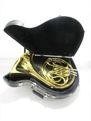 Vintage King 615 Student French Horn W/ Case Parts & Repair