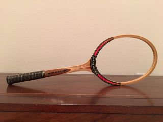 Dunlop Maxply McEnroe Wood Vintage Tennis Racket 4 5/8 Never Strung 4