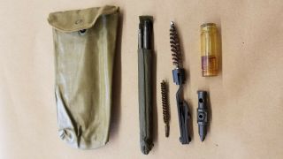 Ww2 Rubberized Pouch And Cleaning Kit For M1 Garand D39347