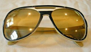 Ray Ban B&l Vintage Powderhorn Sunglasses 70 