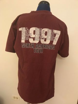 Rage Against The Machine Rare Vintage Giant Brand 1997 Tour Shirt L 2