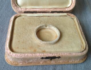 Antique Vintage Velvet Box Case for Pocket Watch or Jewellry 2