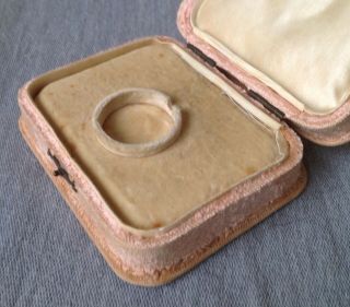 Antique Vintage Velvet Box Case for Pocket Watch or Jewellry 3