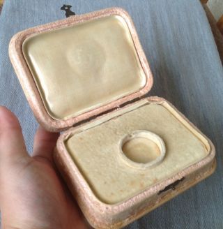 Antique Vintage Velvet Box Case for Pocket Watch or Jewellry 5