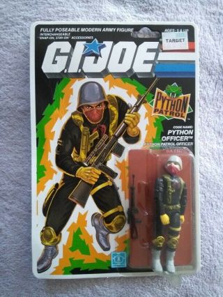 Hasbro Vintage Gi Joe Cobra Python Officer