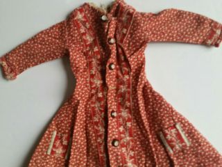 Antique Vicrorian Fashion Doll Dress for French German,  9 buttons are great TLC 4