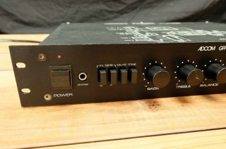 Adcom GFP - 1A Pre Amplifier & Vintage USA Hi - Fi Phono Amp 3