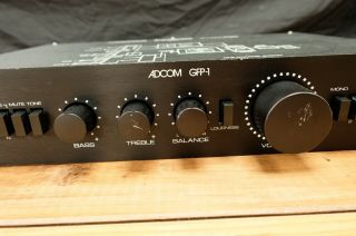 Adcom GFP - 1A Pre Amplifier & Vintage USA Hi - Fi Phono Amp 4