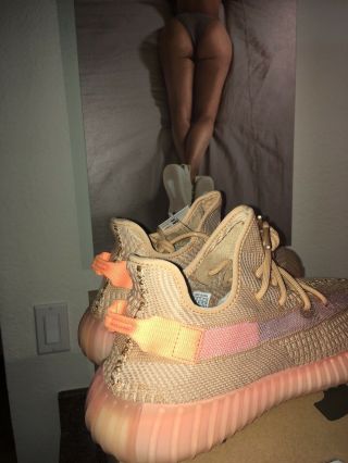 Adidas Yeezy Boost 350 V2 Men Size 12 Clay (EG7490) in Hand 100 AUTHENTIC RARE 3