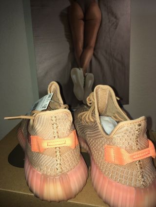 Adidas Yeezy Boost 350 V2 Men Size 12 Clay (EG7490) in Hand 100 AUTHENTIC RARE 4