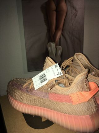 Adidas Yeezy Boost 350 V2 Men Size 12 Clay (EG7490) in Hand 100 AUTHENTIC RARE 5