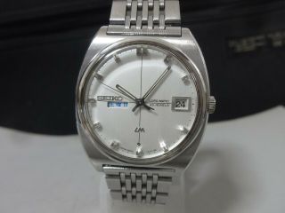 Vintage 1969 Seiko Automatic Watch [lm,  Lord Matic] 23j 5606 - 7050 Band