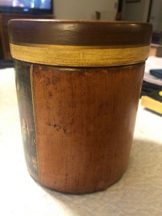 RARE Vintage Comoy ' s of London Tobacco CIGAR Humidor Jar Made in Italy 5
