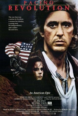 Rare 16mm Feature: Revolution (lpp / Cinemascope) Al Pacino / Donald Sutherland