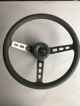 Vintage Jeep Cherokee Steering Wheel And Horn Button 74 Through 80
