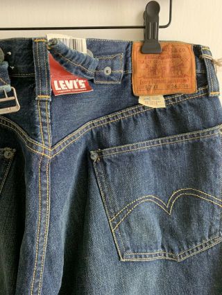 Levis Vintage Clothing Lvc,  1930’s “riders Run” Limited Ed.  Jean.  34”