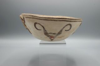 Vintage Zuni Pueblo Mexico Frog Pottery Fetish Bowl Old Antique Southwest 6