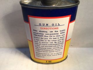 Vintage Mastercraft Oil Can Lead Handy Oiler NOS Full 3 House Rare Gun Browning 5