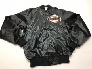 Vintage San Francisco Giants Satin Jacket Sz Medium Chalk Line