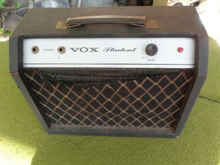 Vintage 1965 Vox Student Guitar Amp / Speaker