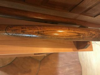Old Vintage Lou Gehrig Rare Trade Mark Reg 125 Louisville Slugger Bat 3