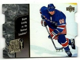 1998 - 99 Ud Year Of The Great One Wayne Gretzky Go14 1/1 Rare