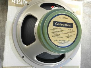 Celestion Heritage G12m 20w,  12 " Vintage Style Guitar Speaker 8 Ohm