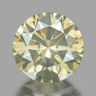 1.  02 Cts Rare Natural Fancy Yellowish Grey Color Diamond