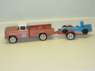 Vintage Nylint Ford Pick Up Truck,  Speedway Special,  Trailer,  Car