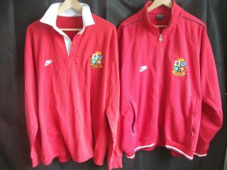 Vintage Nike British Lions 1993 Rugby Shirt And Jacket
