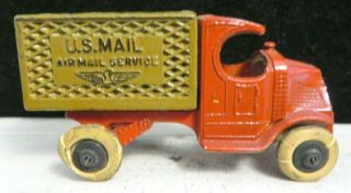 Vintage Tootsietoy 3 " 4645 Mack Mail Truck Mfg.  1931 - 1933 Paint