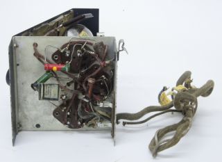 1930s vintage Philmore Radio Receiver 2 tube slant front panel non - crystal set 5